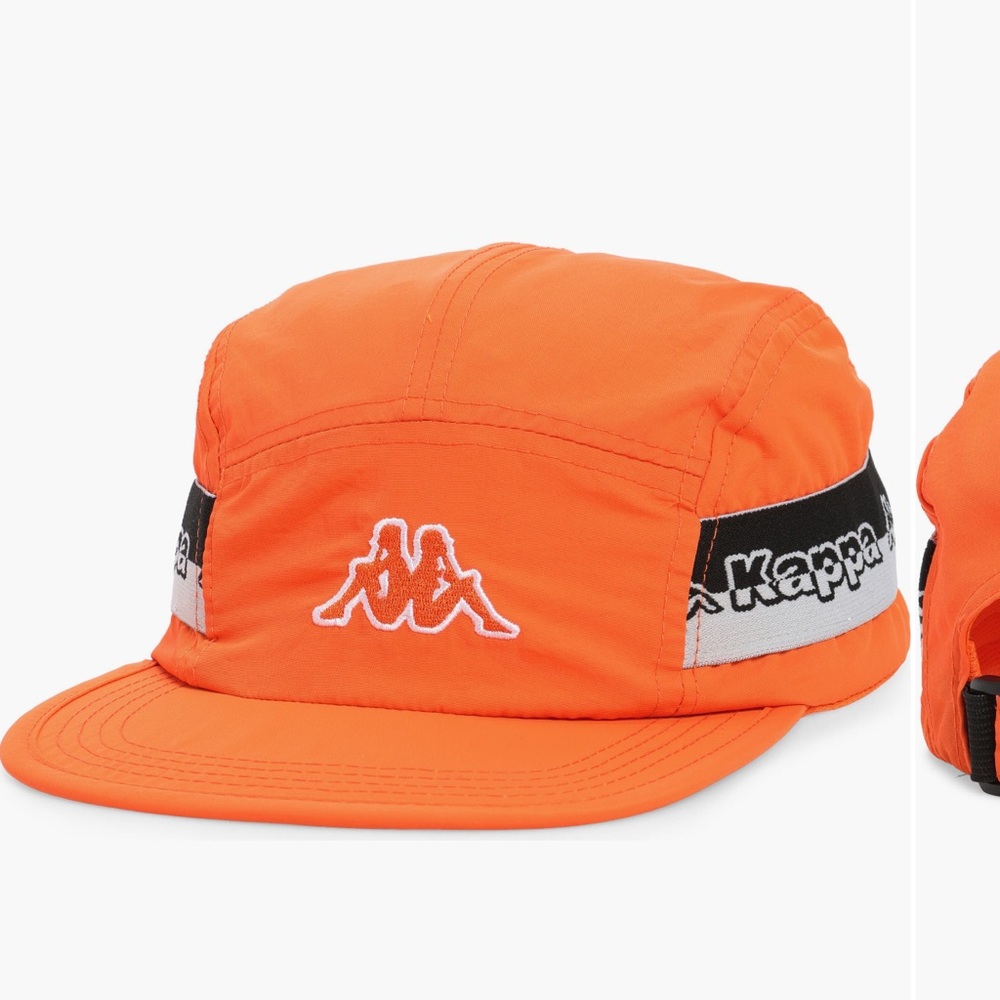 Kappa Drema Logo Tape cap. One size with adjustable strap. NWT. $50 value. Thx.